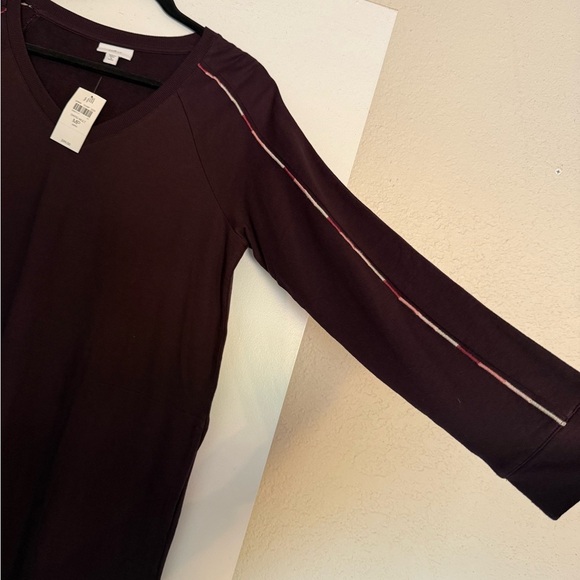 J.Jill Purple Long Sleeve Dress - MP - Picture 4 of 7